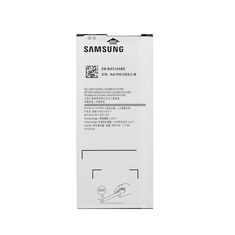 باتری اصلی سامسونگ 2016 Samsung  A510 - A5 ظرفیت 3000 میلی آمپر